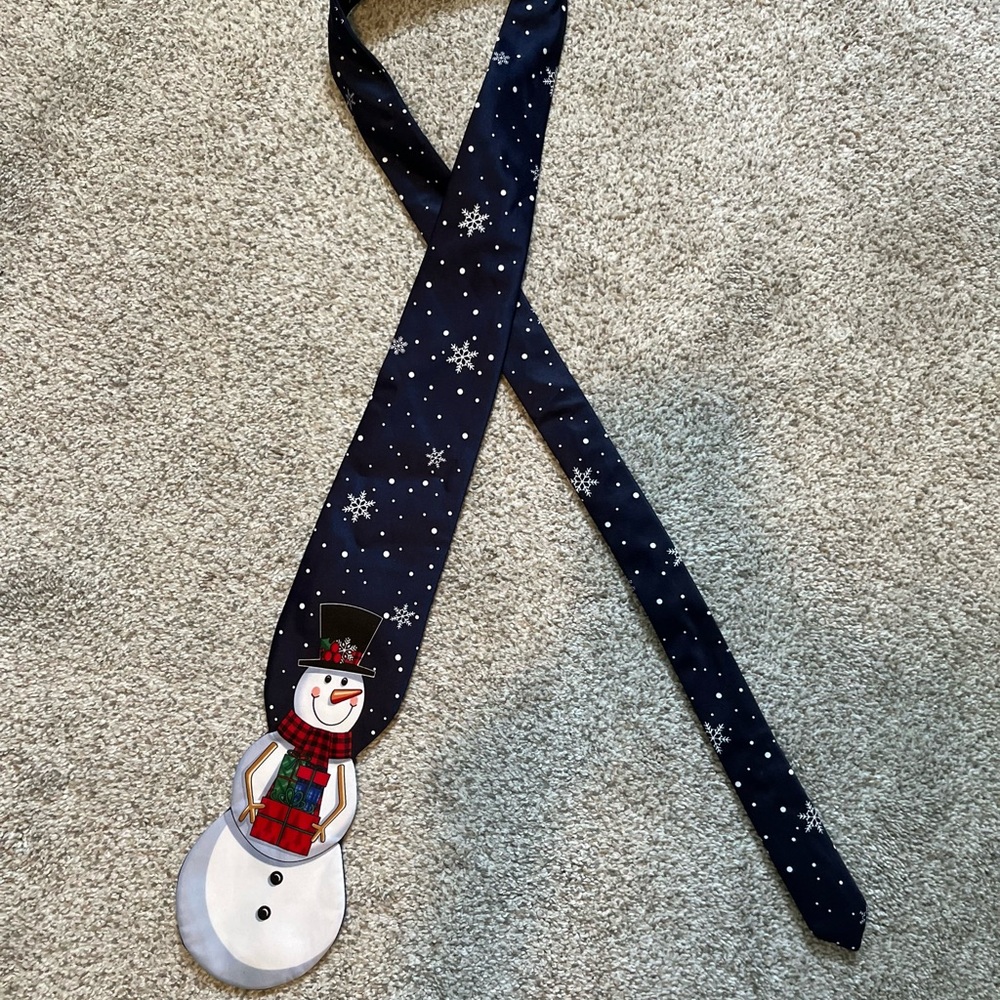 Ugly Christmas/Holiday Snowman Tie